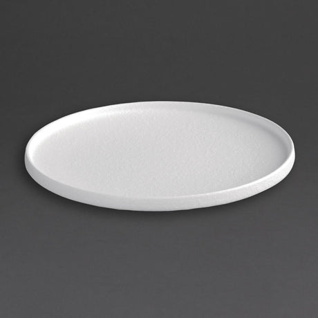 FD014 Olympia Salina Flat Plates 304mm (Pack of 4) JD Catering Equipment Solutions Ltd