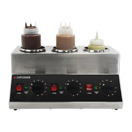 FD034 JM Posner Triple Bottle Warmer - JD Catering Equipment Solutions Ltd