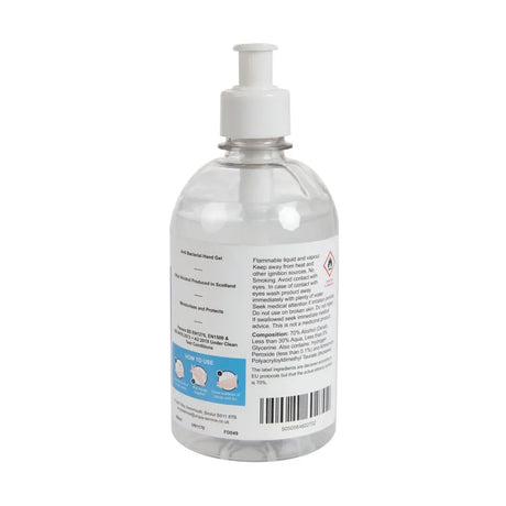 FD049 Jantex 70% Alcohol Hand Sanitiser 500ml - JD Catering Equipment Solutions Ltd