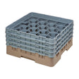 FD068 Cambro Camrack Beige 20 Compartments Max Glass Height 215mm JD Catering Equipment Solutions Ltd