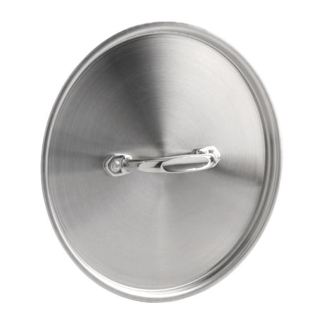 FD162 Samuel Groves Stainless Steel Saucepan Lid 180mm JD Catering Equipment Solutions Ltd