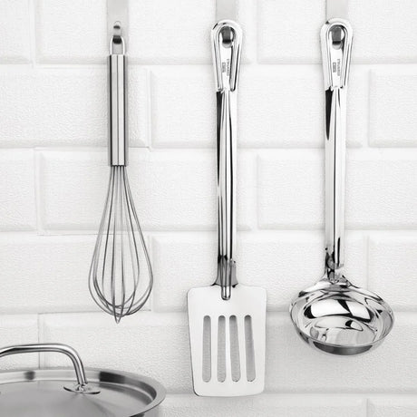 FD198 Nisbets Essentials Slotted Spatula 13'' - JD Catering Equipment Solutions Ltd
