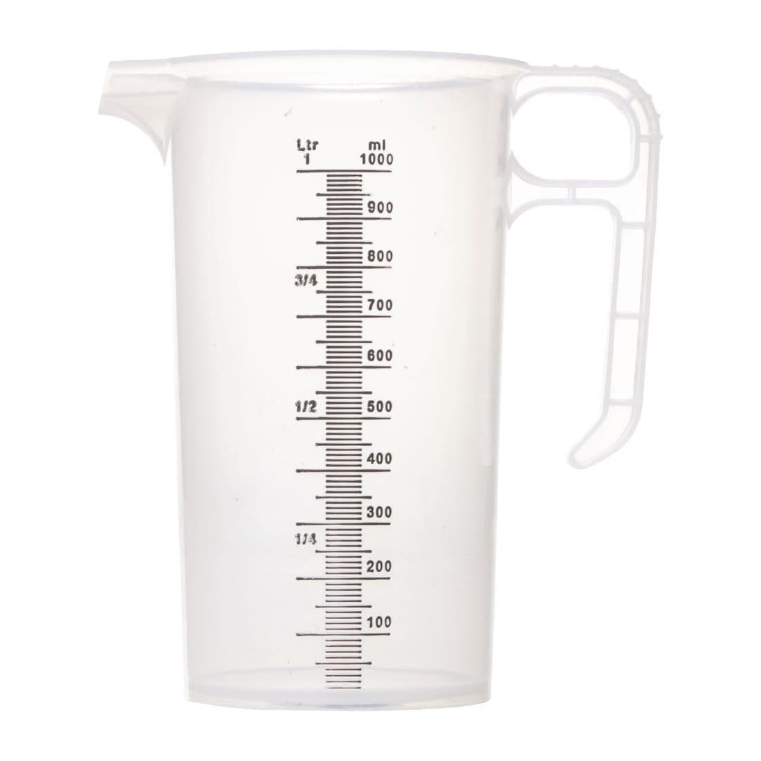 FD326 Pro-Measures Polypropylene Measuring Jug 1Ltr JD Catering Equipment Solutions Ltd