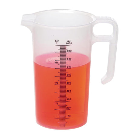 FD326 Pro-Measures Polypropylene Measuring Jug 1Ltr JD Catering Equipment Solutions Ltd