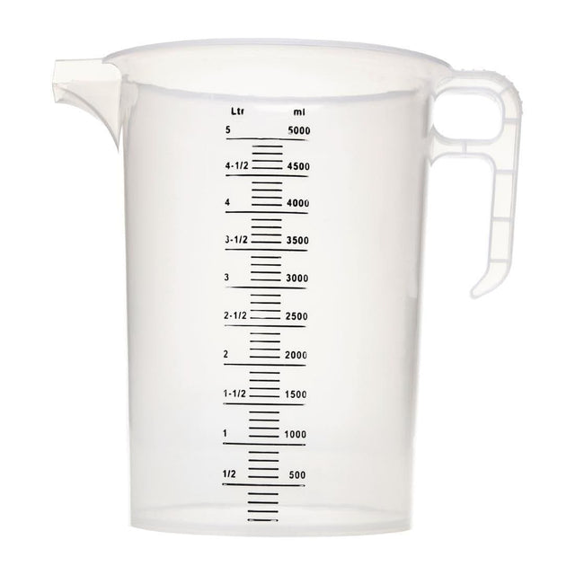 FD329 Pro-Measures Polypropylene Measuring Jug 5Ltr JD Catering Equipment Solutions Ltd