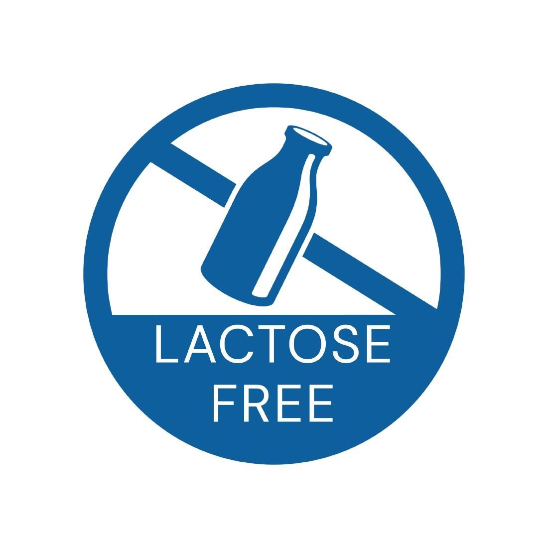 FD435 Vogue Removable Lactose-Free Food Packaging Labels (Pack of 1000) JD Catering Equipment Solutions Ltd