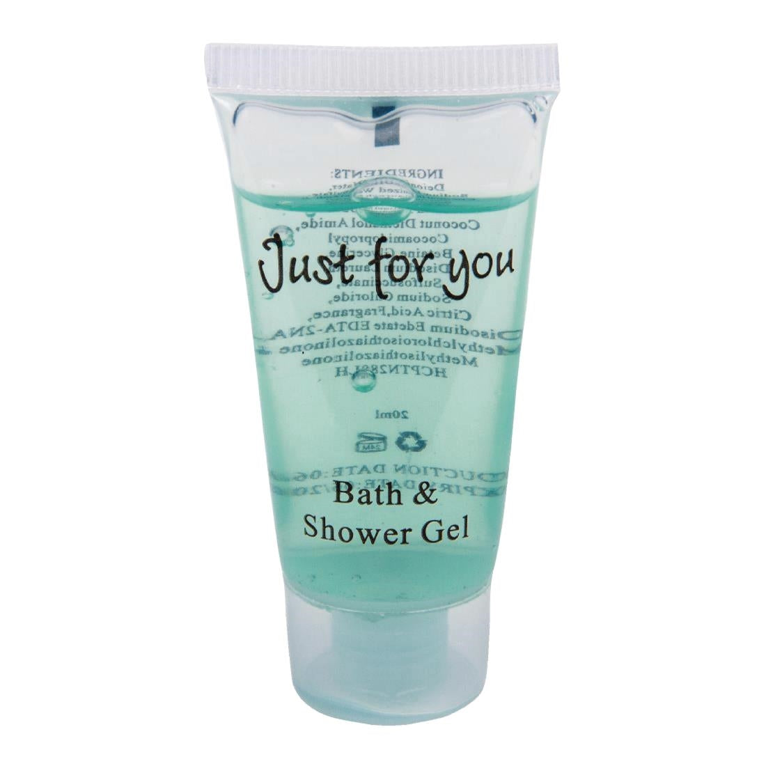 FD463 Just For You Shower Gel 20ml (Pack of 500) JD Catering Equipment Solutions Ltd
