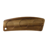 FD800 Churchill Alchemy Wood Large Geo Deli Board 457x152mm (Pack of 4) JD Catering Equipment Solutions Ltd