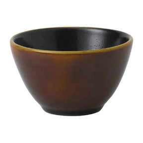 FD820 Churchill Nourish Deep Bowl Cinnamon Brown Two Tone 102mm (Pack of 12) - JD Catering Equipment Solutions Ltd