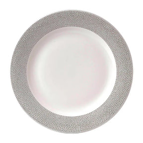 FD836 Churchill Isla Spinwash Profile Wide Rim Plates Shale Grey 305mm (Pack of 12) - JD Catering Equipment Solutions Ltd
