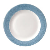 FD837 Churchill Isla Spinwash Profile Wide Rim Plates Ocean Blue 305mm (Pack of 12) - JD Catering Equipment Solutions Ltd