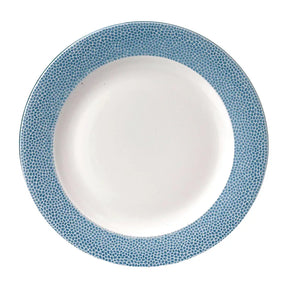 FD837 Churchill Isla Spinwash Profile Wide Rim Plates Ocean Blue 305mm (Pack of 12) - JD Catering Equipment Solutions Ltd