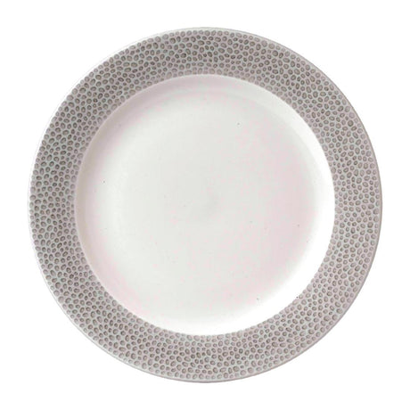 FD840 Churchill Isla Spinwash Profile Footed Plates Shale Grey 232mm (Pack of 12) JD Catering Equipment Solutions Ltd