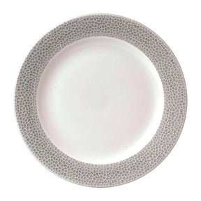 FD840 Churchill Isla Spinwash Profile Footed Plates Shale Grey 232mm (Pack of 12) - JD Catering Equipment Solutions Ltd
