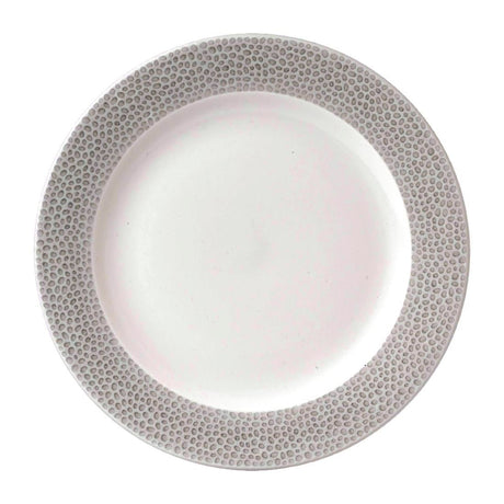 FD840 Churchill Isla Spinwash Profile Footed Plates Shale Grey 232mm (Pack of 12) JD Catering Equipment Solutions Ltd