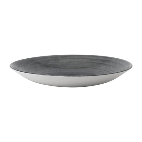 FD855 Churchill Stonecast Aqueous Deep Coupe Plates Grey 279mm (Pack of 12) JD Catering Equipment Solutions Ltd