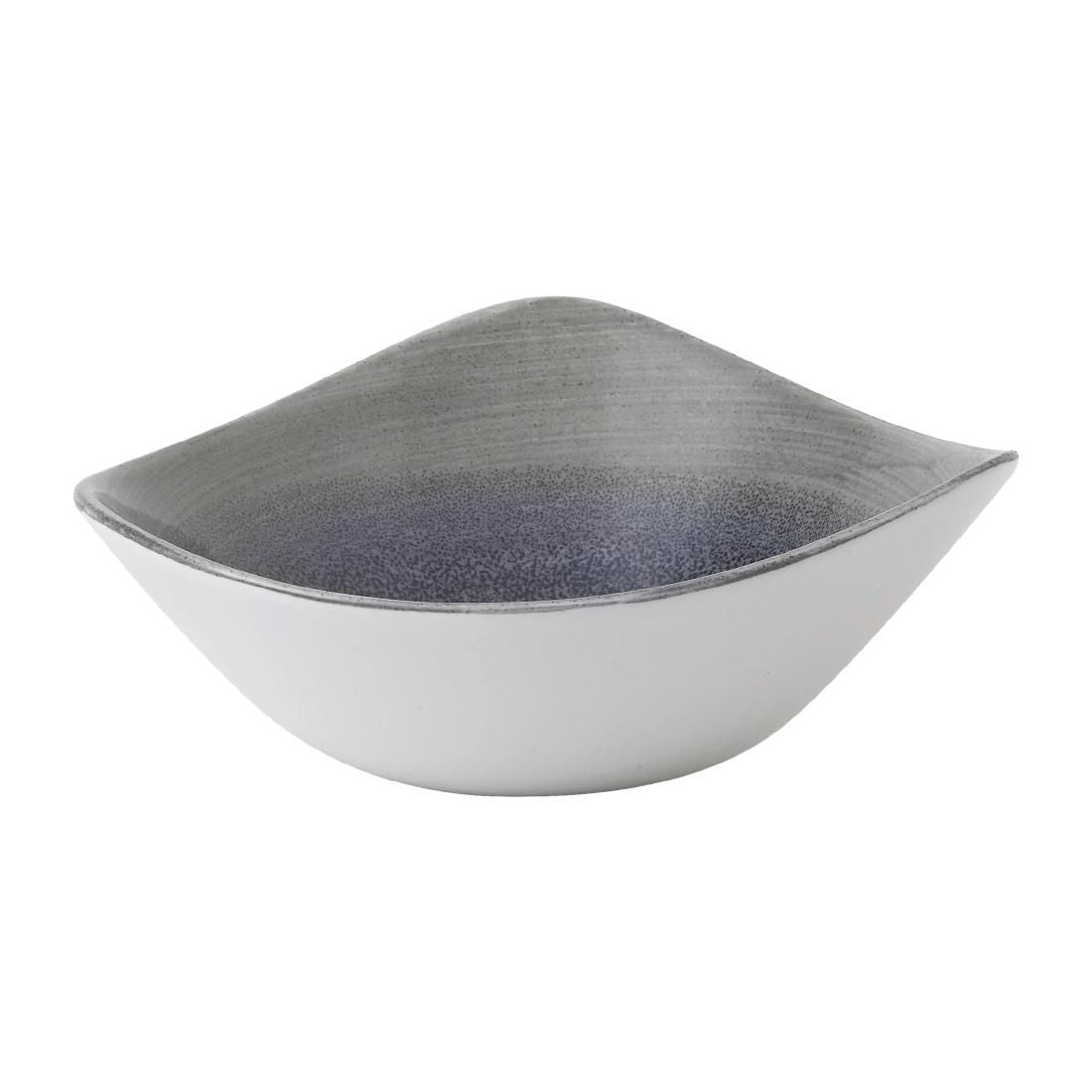 FD860 Churchill Stonecast Aqueous Lotus Bowl Grey 178mm (Pack of 12) JD Catering Equipment Solutions Ltd