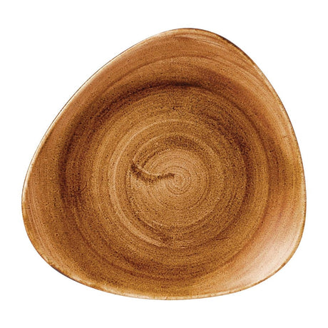 FD872 Churchill Stonecast Patina Lotus Plates Vintage Copper 254mm (Pack of 12) JD Catering Equipment Solutions Ltd