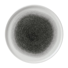 FD885 Churchill Raku Walled Plates Quartz Black 260mm (Pack of 6) - JD Catering Equipment Solutions Ltd