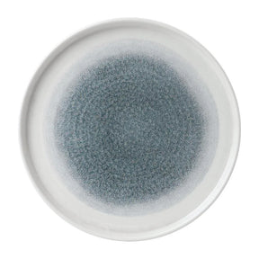 FD887 Churchill Raku Walled Plates Topaz Blue 260mm (Pack of 6) - JD Catering Equipment Solutions Ltd