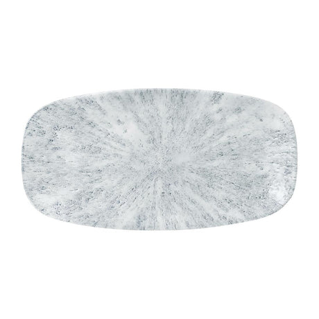FD894 Churchill Stone Oblong Plates Pearl Grey 298x152mm (Pack of 12) JD Catering Equipment Solutions Ltd