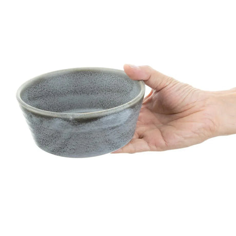 FD918 Olympia Cavolo Flat Round Bowls Charcoal Dusk 143mm (Pack of 6) - JD Catering Equipment Solutions Ltd