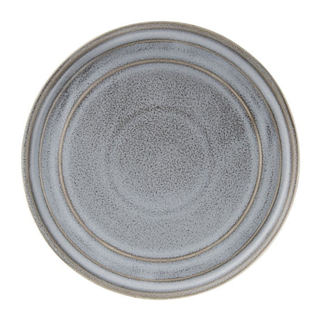 FD921 Olympia Cavolo Charcoal Dusk Flat Round Plates 220mm (Pack of 6) JD Catering Equipment Solutions Ltd