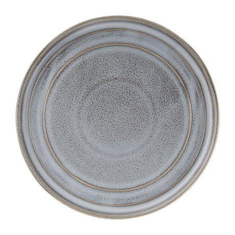 FD921 Olympia Cavolo Charcoal Dusk Flat Round Plates 220mm (Pack of 6) JD Catering Equipment Solutions Ltd