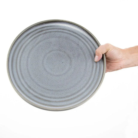 FD922 Olympia Cavolo Charcoal Dusk Flat Round Plates 270mm (Pack of 4) - JD Catering Equipment Solutions Ltd