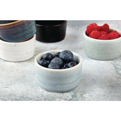 FD925 Olympia Cavolo Dipping Dishes Ice Blue 67mm (Pack of 12) - JD Catering Equipment Solutions Ltd