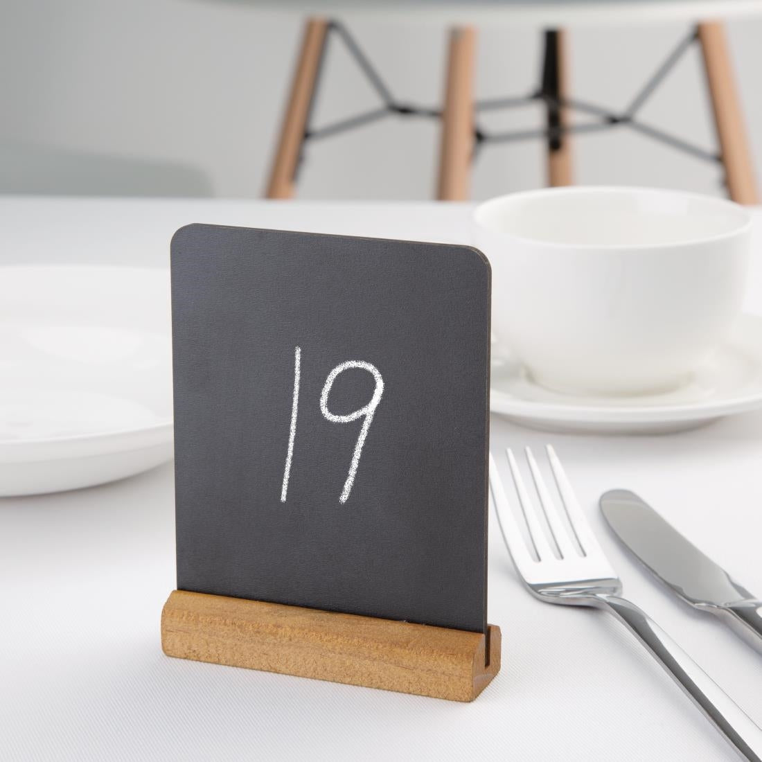 FD951 Olympia Mini Elegant Tableboard 100(H) x 80(W)mm (Pack of 4) JD Catering Equipment Solutions Ltd