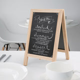 FD957 Olympia Mini Folding Menu Board 250(H) x 150(W)mm JD Catering Equipment Solutions Ltd