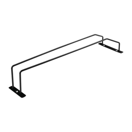 FD988 Olympia Wine Glass Rack Black 406mm - JD Catering Equipment Solutions Ltd