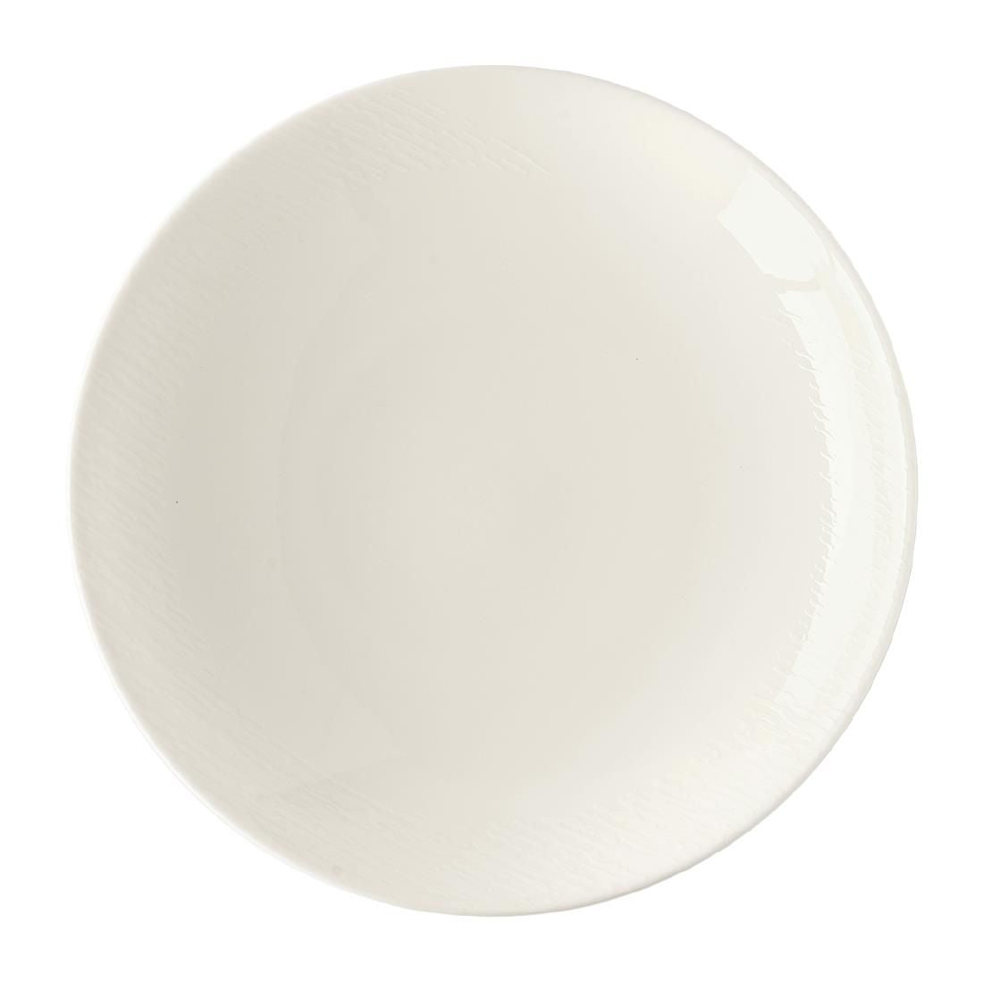 FE045 Royal Crown Derby Bark White Coupe Bowl 225mm (Pack of 6) JD Catering Equipment Solutions Ltd