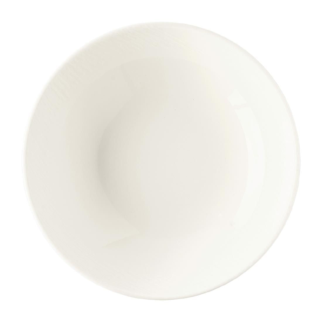 FE046 Royal Crown Derby Bark White Coupe Bowl 165mm (Pack of 6) JD Catering Equipment Solutions Ltd