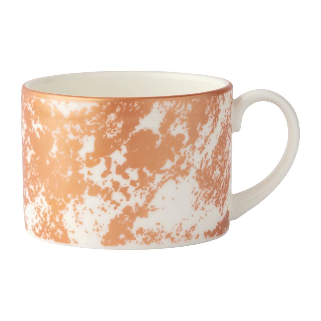 FE101 Royal Crown Derby Crushed Velvet Copper Charnwood Cup 220ml (Pack of 6) JD Catering Equipment Solutions Ltd