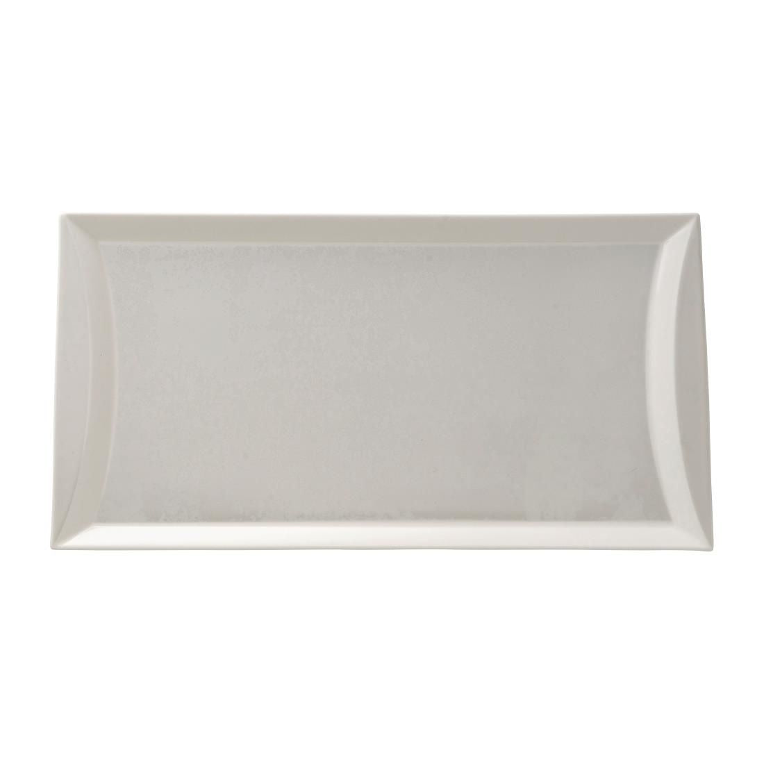 FE139 Royal Crown Derby Crushed Velvet Pearl Rectangle Tray 320x160mm (Pack of 6) JD Catering Equipment Solutions Ltd