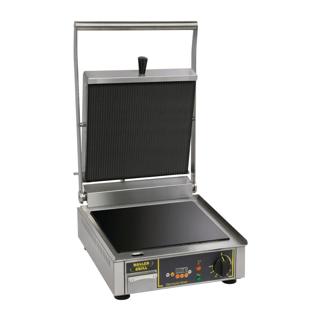 FE145 Roller Grill Premium VC L Single Ribbed Contact Grill JD Catering Equipment Solutions Ltd