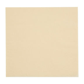 FE220 Fiesta Recyclable Lunch Napkin Cream 33x33cm 2ply 1/4 Fold (Pack of 2000) JD Catering Equipment Solutions Ltd