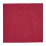 FE221 Fiesta Recyclable Lunch Napkin Bordeaux 33x33cm 2ply 1/4 Fold (Pack of 2000) JD Catering Equipment Solutions Ltd