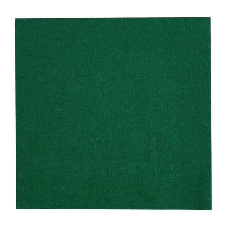 FE223 Fiesta Recyclable Lunch Napkin Green 33x33cm 2ply 1/4 Fold (Pack of 2000) JD Catering Equipment Solutions Ltd