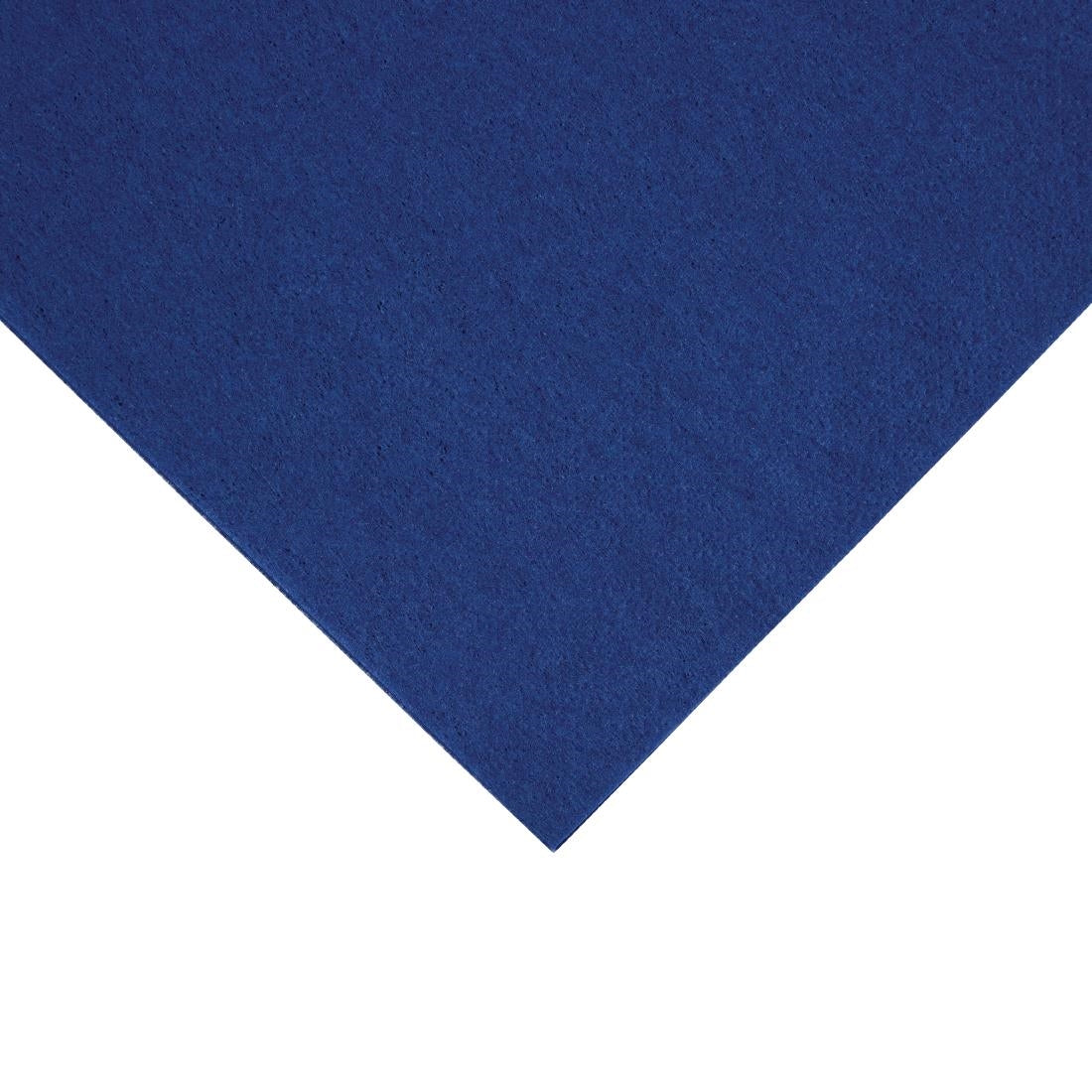 FE224 Fiesta Recyclable Lunch Napkin Blue 33x33cm 2ply 1/4 Fold (Pack of 2000) JD Catering Equipment Solutions Ltd