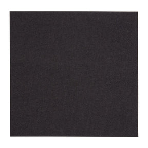 FE225 Fiesta Recyclable Lunch Napkin Black 33x33cm 2ply 1/4 Fold (Pack of 2000) JD Catering Equipment Solutions Ltd