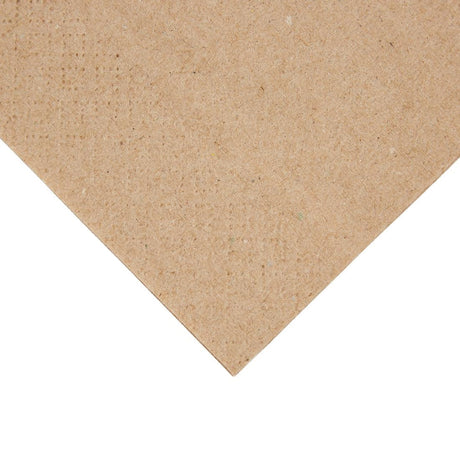 FE234 Fiesta Recycled Kraft Lunch Napkins 330mm (Pack of 2000) JD Catering Equipment Solutions Ltd