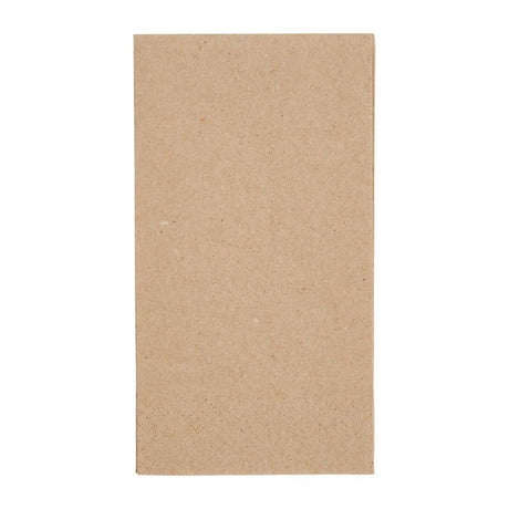 FE234 Fiesta Recycled Kraft Lunch Napkins 330mm (Pack of 2000) JD Catering Equipment Solutions Ltd