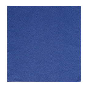 FE240 Fiesta Recyclable Dinner Napkin Dark Blue 40x40cm 2ply 1/4 Fold (Pack of 2000) JD Catering Equipment Solutions Ltd