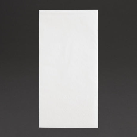 FE243 Fiesta Dinner Napkins White 400mm (Pack of 2000) JD Catering Equipment Solutions Ltd