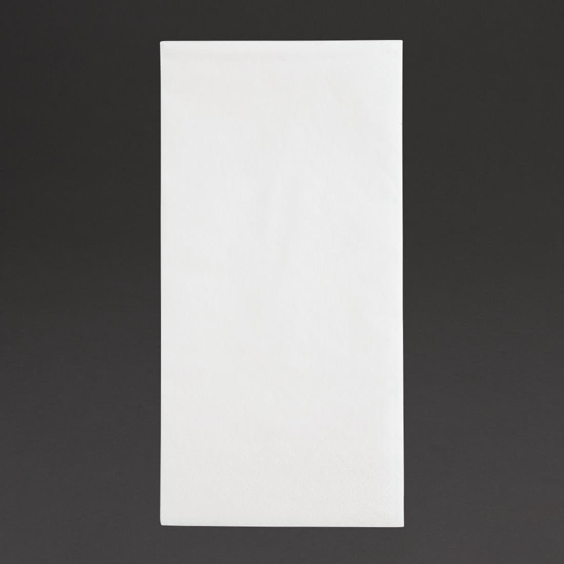 FE243 Fiesta Dinner Napkins White 400mm (Pack of 2000) JD Catering Equipment Solutions Ltd