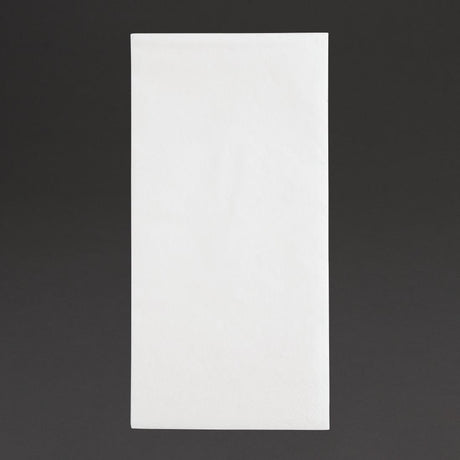 FE243 Fiesta Dinner Napkins White 400mm (Pack of 2000) JD Catering Equipment Solutions Ltd