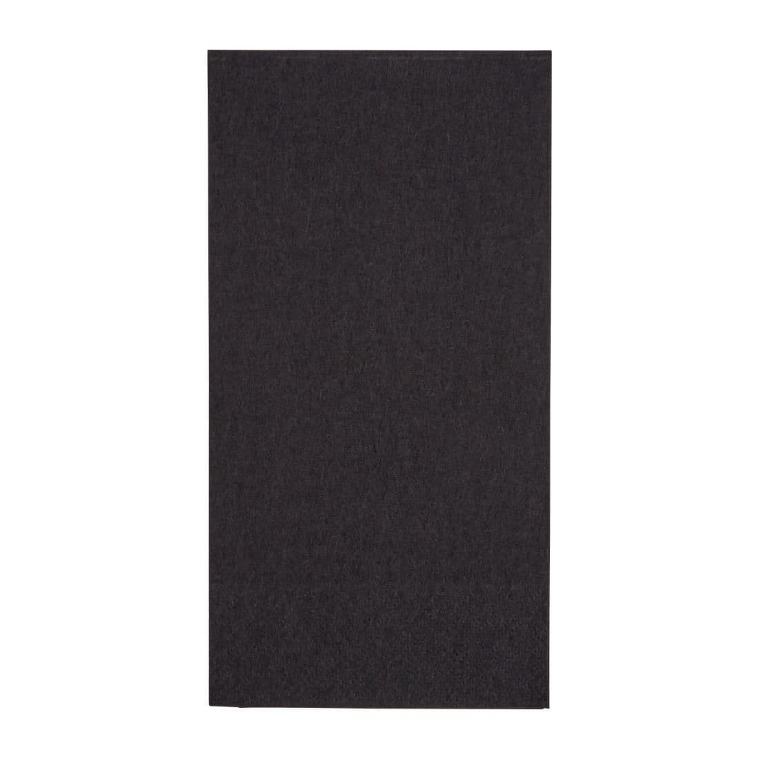 FE249 Fiesta Dinner Napkins Black 400mm (Pack of 2000) JD Catering Equipment Solutions Ltd